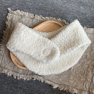 리얼 양모 넥워머